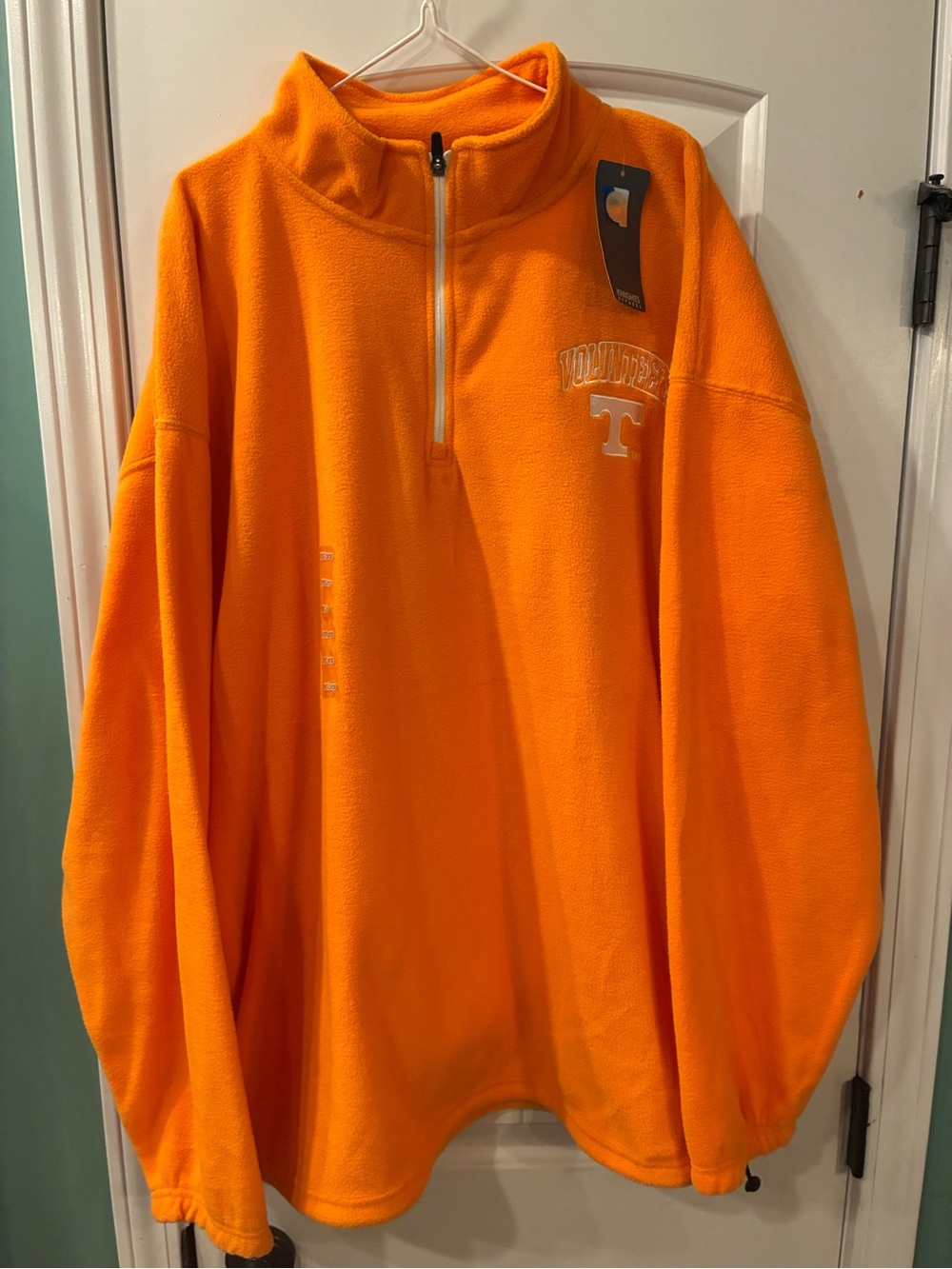 Knights Apparel Orange Quarter‑Zip Fleece Pullover